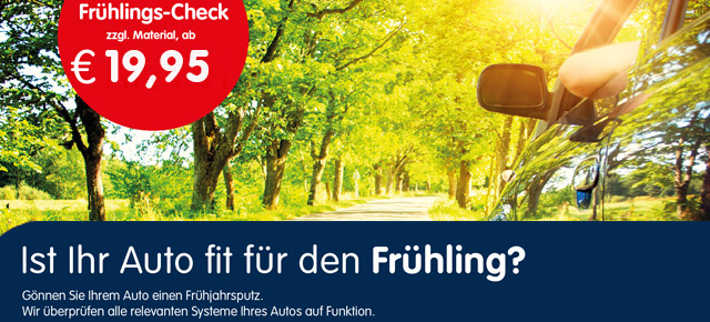 AUTO Werksatt Prussak :: Frühlingscheck ab 19,95 EUR