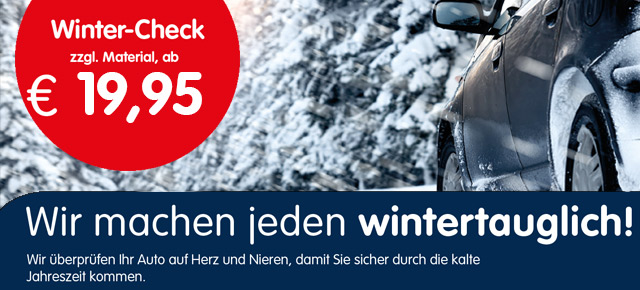 AUTO Werksatt Prussak :: Wintercheck